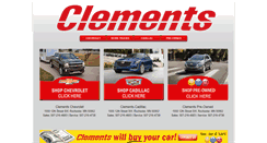 Desktop Screenshot of clementsauto.com
